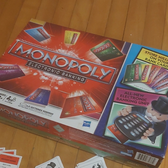 Other - Monopoly Electronic Banking Boardgame EUC Complete